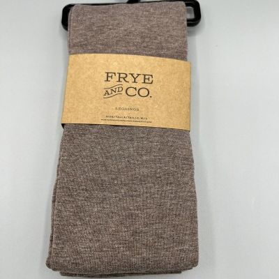 Frye and Co Women's Brown Heather Footless Tights size Medium/Large NEW