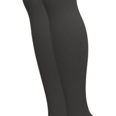 EMEM Apparel Women's Opaque Nylon Over-The-Knee Thigh High Stockings, 2-Pairs
