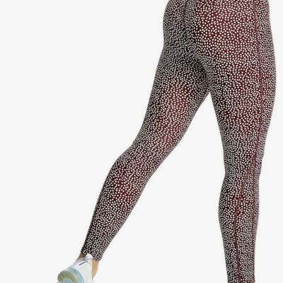 ?? Aoxjox High Waisted Workout Leggings Buff Compression Tummy Control, Med
