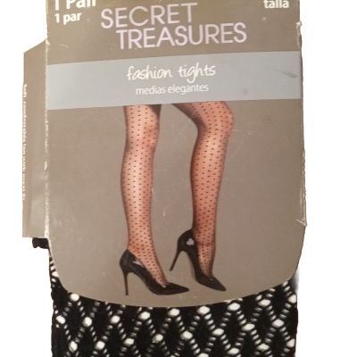 Secret Treasures Black Net stockings size 150-185