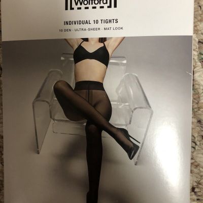 Wolford Individual 10 Tights S SIZE GOBI COLOR