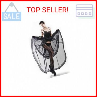 Black Heart Fishnet Stocking Queen Size Lingerie Mesh Sexy Stretch Bodysuit Plus