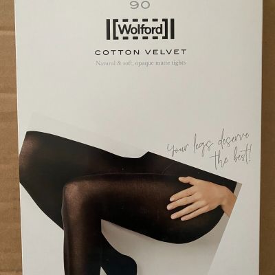 Wolford Cotton Velvet Tights (Brand New)
