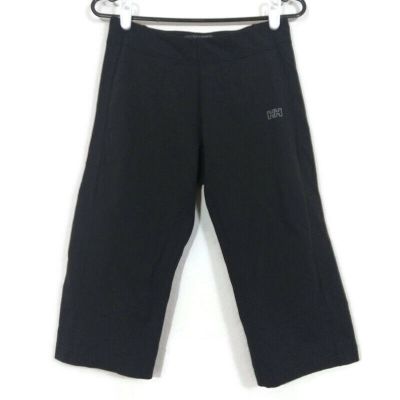 Helly Hansen Women's Training Workout Gym Capri Leggings Black Size S