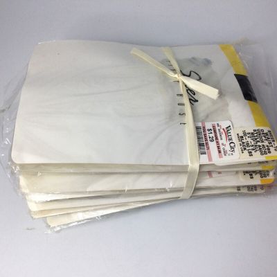 Vintage Sheer Pantyhose Black Med/ Tall Lot of 7