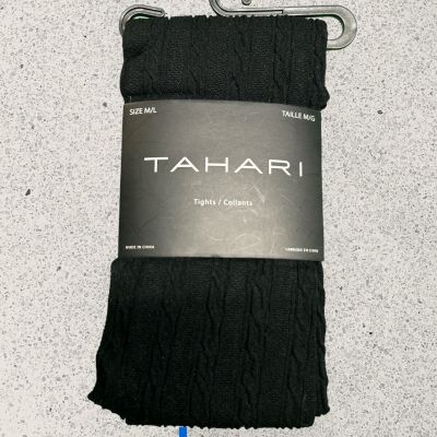 Tahari M/L Sweater Tights Black, Height 5'6