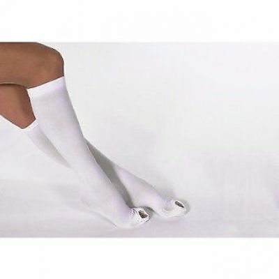 Venosan White AES Below Knee Open Toe Regular Stocking Size: Small