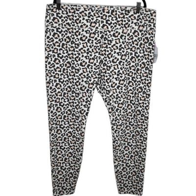 NWT Wild Fable Animal Print Pink Leopard Fashion Leggings Sz 2X