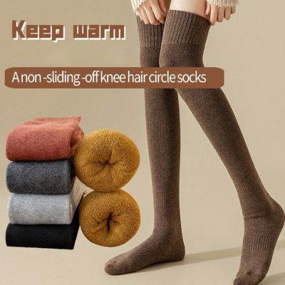 Ladies Stay Up Thigh High Over the Knee Socks Extra Cotton Stockings?/ Long P5G2