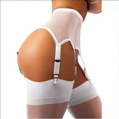 Garter Suspender Belt Adjustable Strap / Stockings / Thigh-Highs / separate Item