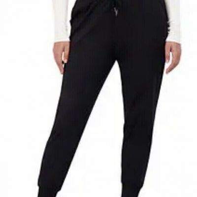 Sage Women's Collective Jogger with 2 Pockets Pants, Black, Size M