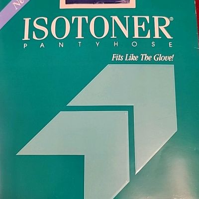 Vintage Isotoner Silky Sheer Control Top Pantyhose 504 Size 3 Sapphire. NEW