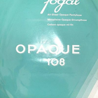 FOGAL 108 OPAQUE TIGHTS Color: Loden (Green)  Size: Small 108 - 08