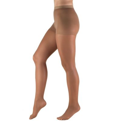 Truform Sheer Pantyhose: 8-15 mmHg T TAUPE (1765TP-T)