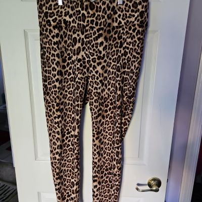 Torrid Pixie Leopard Animal Print Leggings Size 1R NWOT