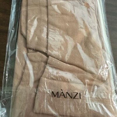 MANZI Girls Solid Color Transition Convertible Natural Beige Tan XL 1 Pair New