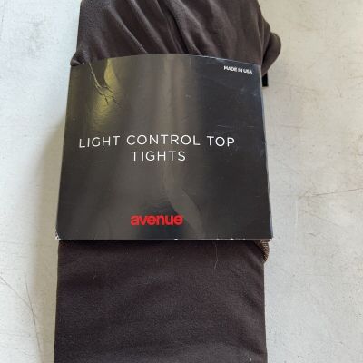 Avenue Body Tights Light Control Top Chocolate Brown Size E