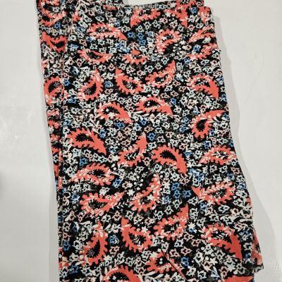 Lularoe Multicolor Leggings Size TC Waist 16 Inches And Inseam 29 Inches