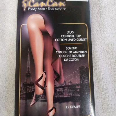 Can Can Silky Control Top Pantyhose Size Tall