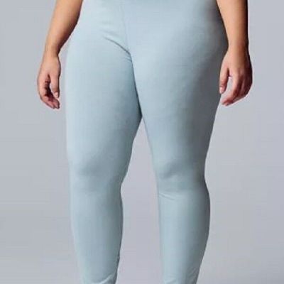 Simply Vera Vera Wang Plus Size Live-In High Rise Legging Slate Gray Size 2X NWT