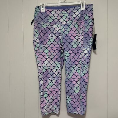 Torrid Disney The Little Mermaid Hi Rise Capri Leggings Plus Size 0, L Purple