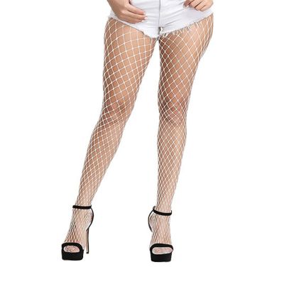 Fishnet Pantyhose High Waist Skin-friendly Ladies Fishnet Stockings Breathable