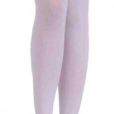 Teacher's Pet White Costume Thigh High Stockings With Apples One Size