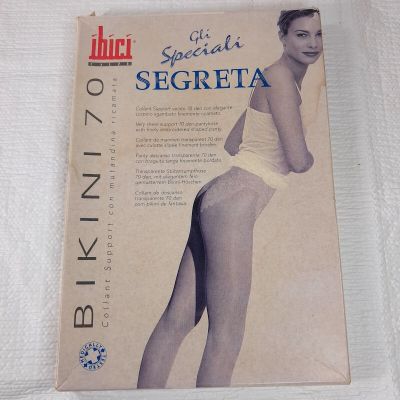 Ibici Bikini 70 Gli Speciali Segreta sz 3 very sheer support pantyhose stockings