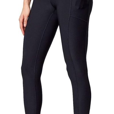 Mondetta Womens High Rise Tight Leggings Size:XX-Large Color:Black