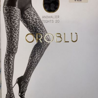 Oroblu Dalida Amimalier Tights Color: Black Size: Small  OR2140469 - 08
