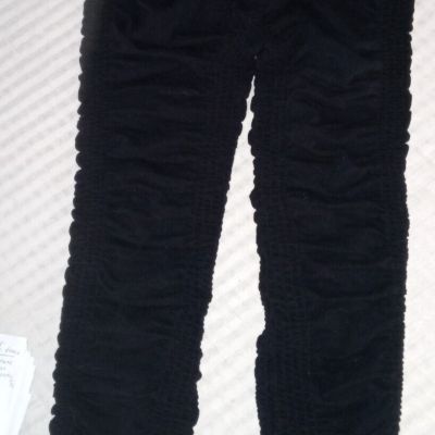 Seven7 Women's Black Pull On  4-Way Stretch Leggings Size Small