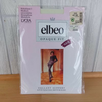 Elbeo Support Class I Light Opaque Support Tights, Ivory Off-White Nylons