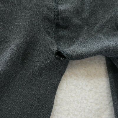 Nordstorm Women's Fleece Lined Footless Tights Small/Medium - Charcoal