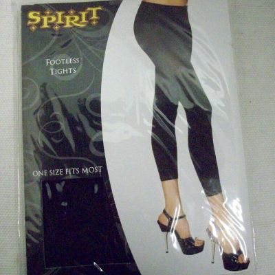 Footless Tights Black ONE SIZE SPIRIT