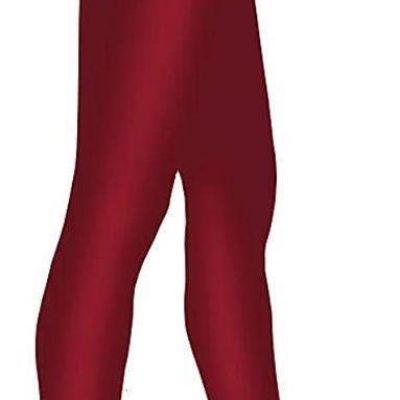 DKNY Lurex Rib Comfort Control Top Tights Crimson