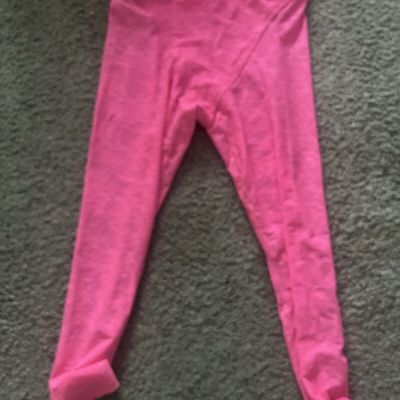 Savage X Fenty Pink Lace Leggings Size 1X