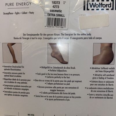 Wolford Pure Energy 30 Tights Color Cosmetic Extra Small 18373 - 14