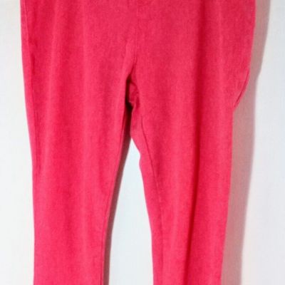 Time & Tru Women's/Misses Size S Small (4-6)Pink Jeans Style Legging. NWOT.