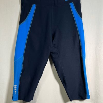 Nike Dri Fit Capri Style Athletic Leggings Size XS(0-2) Blue in Color