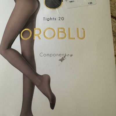 OROBLU Component Tights 20 Riga Lux Size S Black Gold