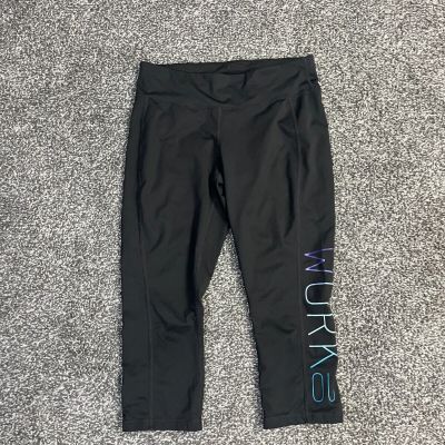 Womens Capri Leggings Soft Stretch Workout Fitness Crop Medium  Yoga Pants