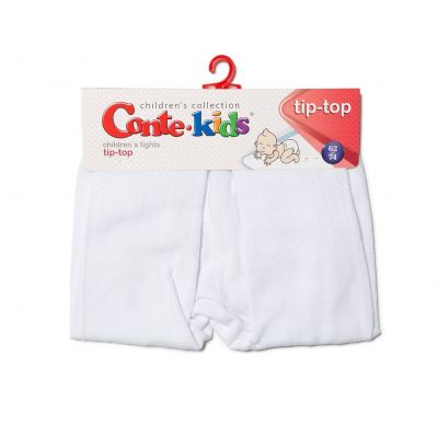 #4?-01??(360) - Tip-Top Conte-Kids Classic Solid Cotton Tights For Girls 0/12m.