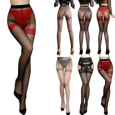 1/3Pc Women Sexy Pantyhose Sheer Mesh Stockings Sheer Tights Hollow Out Lingerie