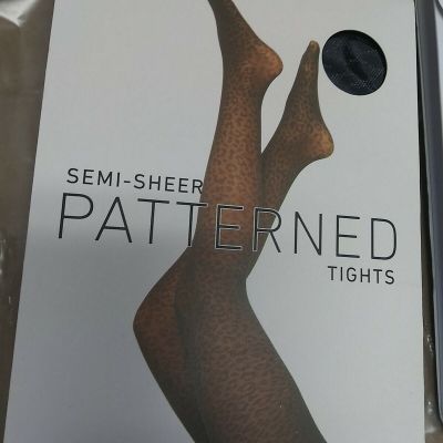 Forever 21 Semi Sheer Patterned Tights Hosiery