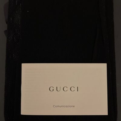 NIB w/tags and Receipt -- Gucci GG Tights - Beautiful Gucci box included Size M