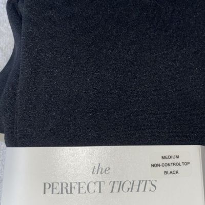 Ann Taylor  Perfect Tights Black Size Medium  (5’4”-5’7”) 120-150lbs