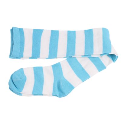 Long Socks Attractive Striped Over the Knee Thigh High Stockings Socks 1 Pair