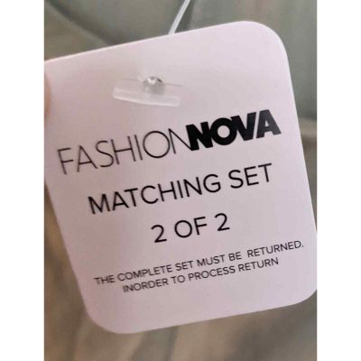 Fashion Nova Womens Keep It On The Low Flared Leggings Pants Size M Green NWT