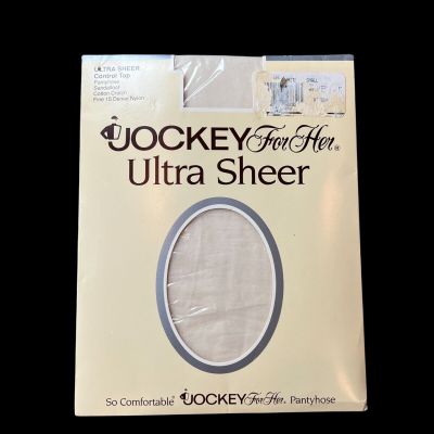 Vintage Jockey For Her Ultra Sheer Pantyhose Antique White Size Small New