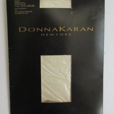 Donna Karan New York DKNY Illusion Thigh High Stockings Med/Tall Nude NEW OA142